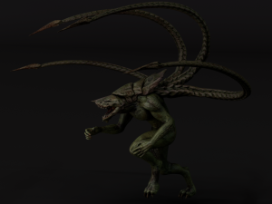 turt creature game ready model 3D-Modell