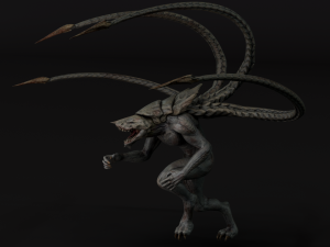 turt creature game ready model 3D-Modell