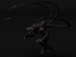 turt creature game ready model 3D-Modell
