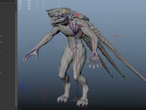 turt creature game ready model 3D Model