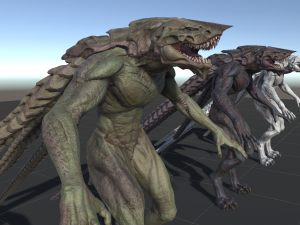 turt creature game ready model 3D-Modell