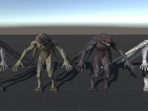 turt creature game ready model 3D Model