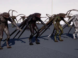 turt creature game ready model 3D Model