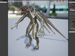 turt creature game ready model 3D Model