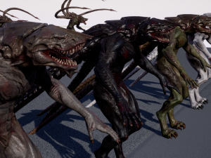 turt creature game ready model 3D-Modell