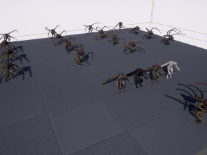 turt creature game ready model 3D Model