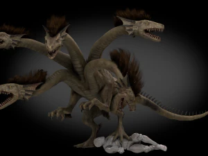 lerneaean hydra 3D Model