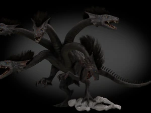 lerneaean hydra 3D Model