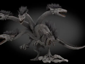 lerneaean hydra 3D Model