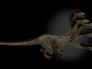 lerneaean hydra Modelo 3D