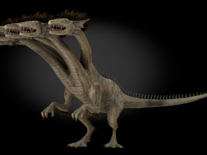 lerneaean hydra Modelo 3D