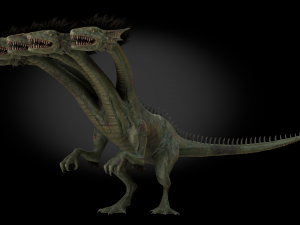 lerneaean hydra Modelo 3D