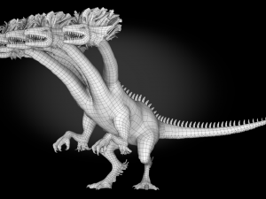 lerneaean hydra Modelo 3D