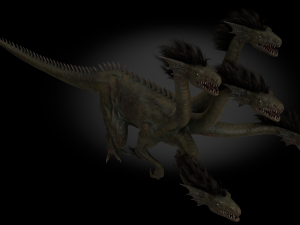 lerneaean hydra Modelo 3D