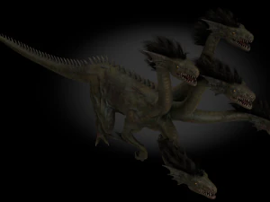 lerneaean hydra 3D Model