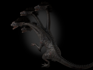 lerneaean hydra Modelo 3D