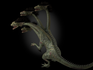 lerneaean hydra Modelo 3D