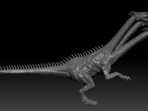 hydra high quality sculpt 3D मॉडल