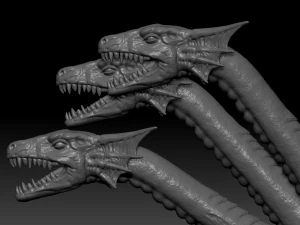 hydra high quality sculpt 3D Model