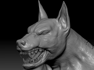 Werewolf High Quality Sculpt 3D Model