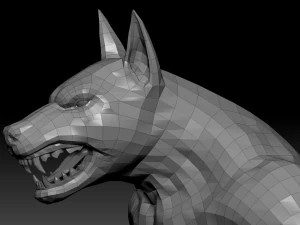 Werewolf High Quality Sculpt 3D Model