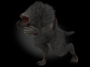 Werewolf 3D Model