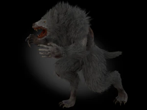 Werewolf 3D Model