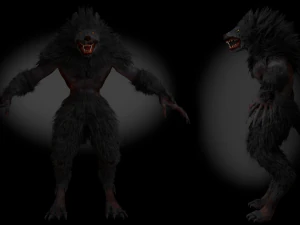 Werewolf 3D Model
