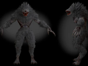 Werewolf 3D Model