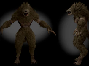 Werewolf 3D Model