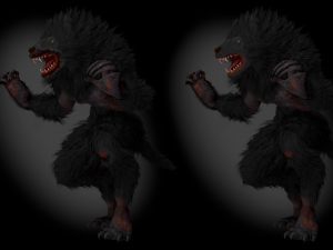 Werewolf 3D Model