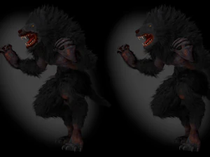 Werewolf 3D Model