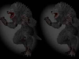 Werewolf 3D Model
