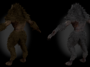 Werewolf 3D Model