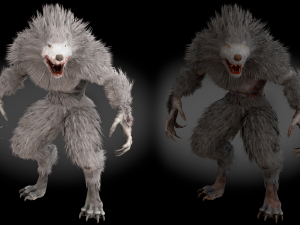 Werewolf 3D Model