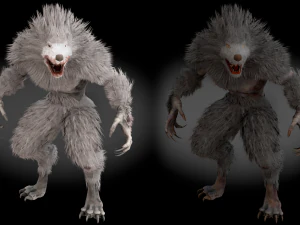 Werewolf 3D Model