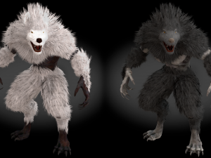 Werewolf 3D Model