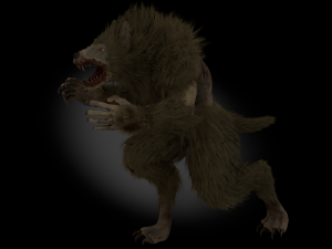 Werewolf 3D Model