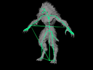 Werewolf 3D Model