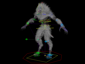 Werewolf 3D Model