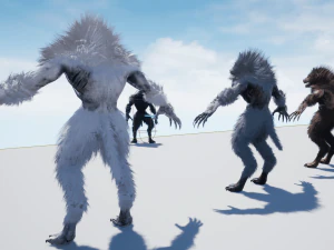 Werewolf 3D Model