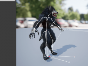 Werewolf 3D Model