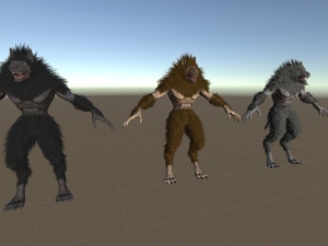 Werewolf 3D Model