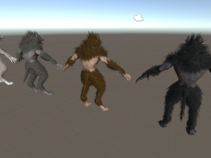 Werewolf 3D Model