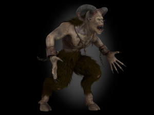 Demon Faun 3D Model
