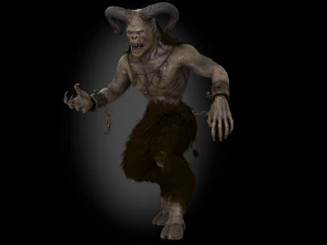 Demon Faun 3D Model