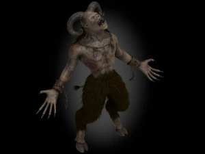 Demon Faun 3D Model