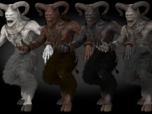 Demon Faun Modèle 3D