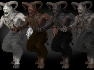 Demon Faun 3D Model