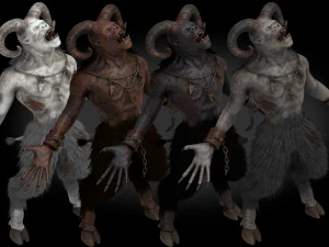 Demon Faun 3D Model